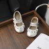 Sweet Kids Leather Shoe Shallow Versatile Girls Party Shoes Elegant Chic Children Fashion Princess Causal Flat Shoes Soft Bottom