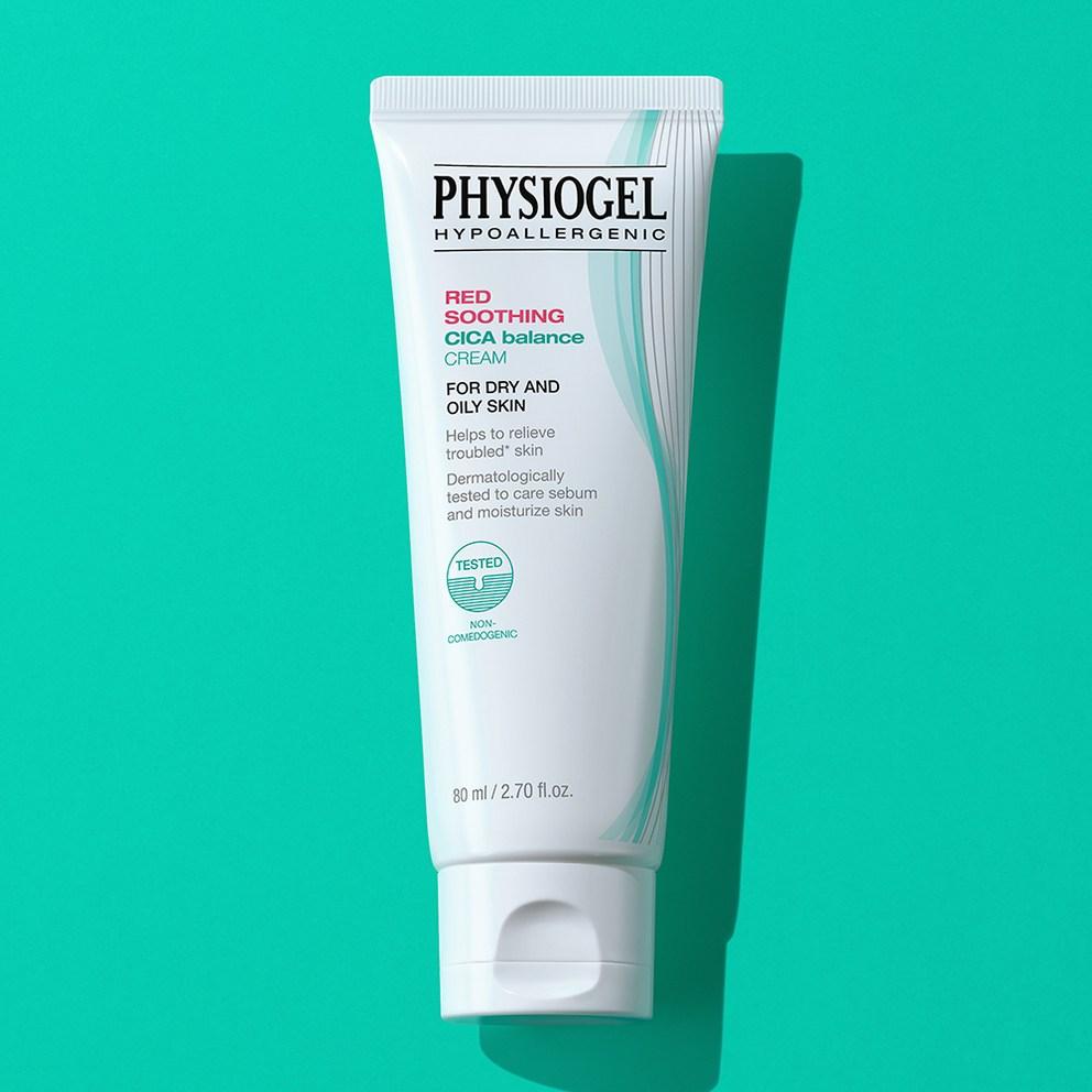 [Physiogel] Red Soothing Cica Balance Cream, 80ml, 1ea