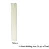 Transparent Plastic Welding Rod for Car Bumper Repair - Suitable for PP, PE, ABS, PU, TPO, PC Materials