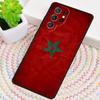 Marokko Vlag Wapen Siliconen Telefoonhoesje Voor Samsung Galaxy note 10 pro S26 S25 S24 S23 S22 S21 Plus S25Ultra Capa Cover