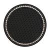 2Pcs Sparkly Rhinestone Car Cup Coasters, Universal Anti-Slip PVC Mat Car Cup Holder, Bling Interior Decoration Accessory