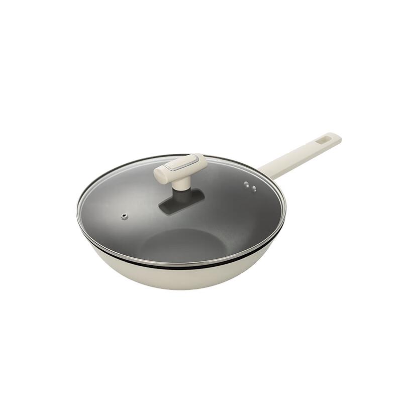 Baizao Yueying 30cm Non-stick Fine Iron Wok