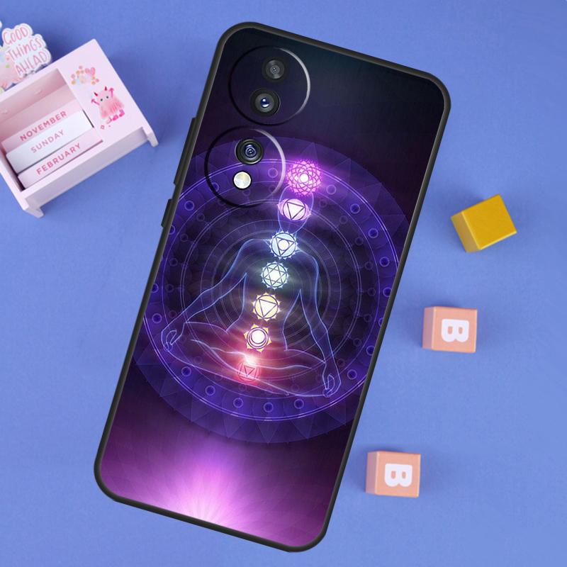 Mandala Chakra Yoga Hülle Für Honor 200 400 Pro 50 70 90 Lite X9a X9b X9c X9d X8b X8c Win Magic 5 6 7 8 Pro Abdeckung