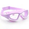 Kids' Large Frame HD Waterproof Anti-Fog Swim Goggles with Integrated Silicone Earplugs 5020