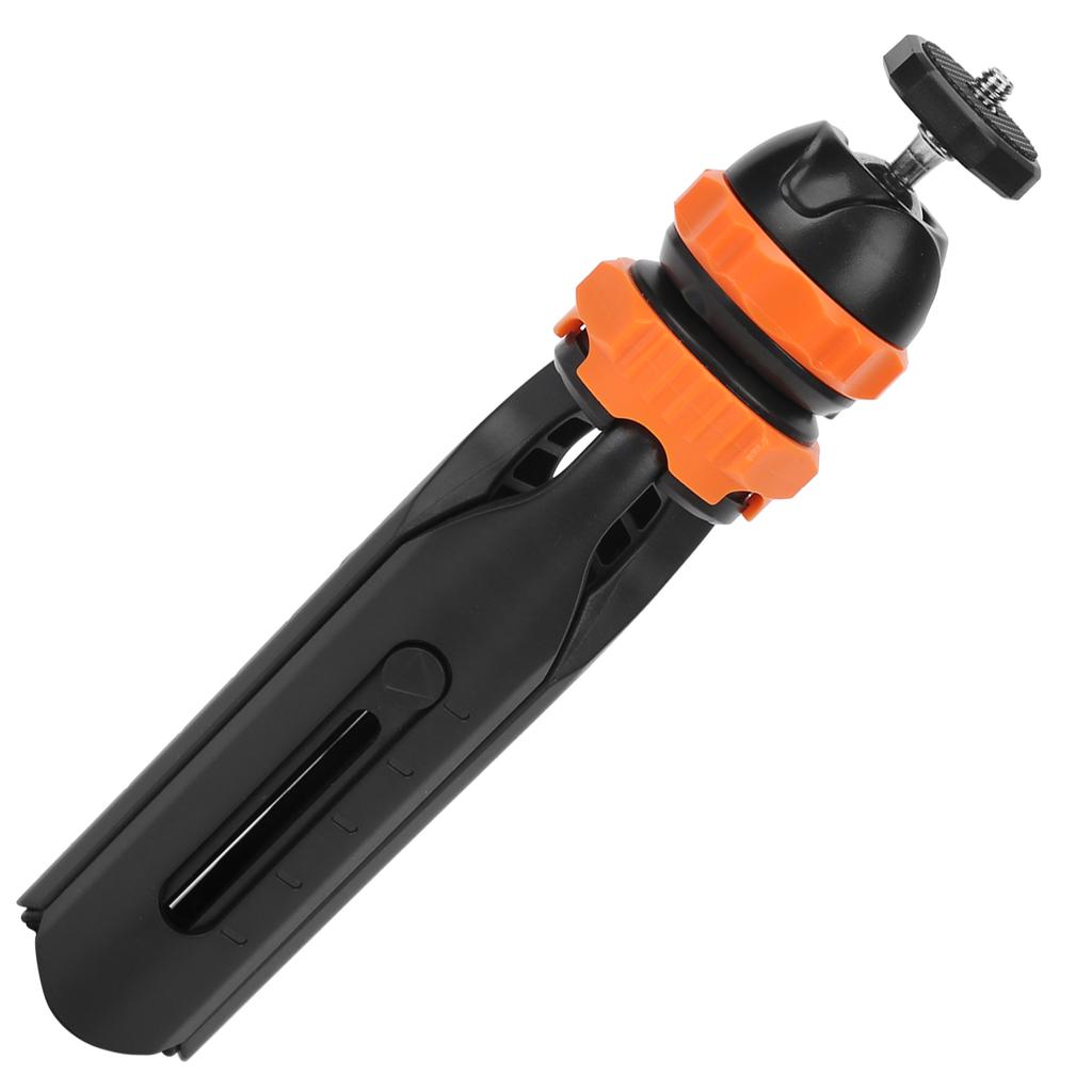 Retractable Tripod 2 Sections Mobile Phone Holder with 360 degrees      Head