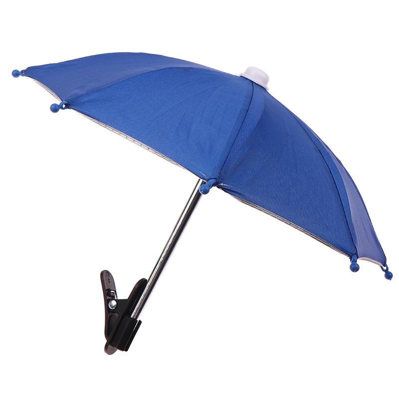 Suport pentru Telefon Mobil Motocicletă Umbrelă Parasolar Impermeabil Cască Mică Protecție Solară Suport Telefon Suport Protejează Telefonul de Ploaie