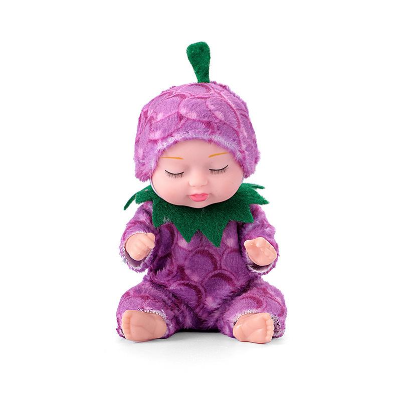 1Pc Cute Sleeping Reborn Dolls, Mini Reborn Doll Pvc Dolls Girls' And Children'S Toys Reborn Baby Doll