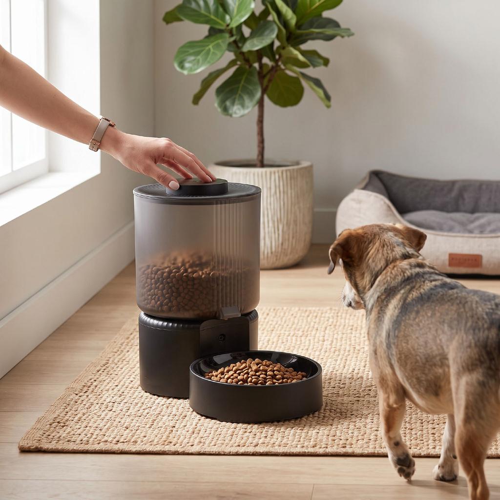 3L Automatic Cat Feeder Large Capacity App Remote Control Timed Smart Cat Feeder for Pets