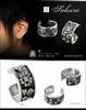 Silver Accessories Ear Cuff Silver 925 Sold As 1 Piece Per Ear Pi0418-05 [Brand Name 2PIECES] Men's (5.Sakura)