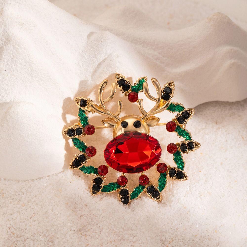 Boots Xmas Enamel Pin Versatile Christmas Oil Drop Brooch Christmas  Brooch  Merry Chrismas