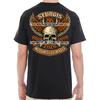 Pocket T-Shirt 2026 Sturgis Motorcycle Rally Skull Banners No Harley