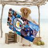 Love Manchester City Fc Beach Towel Super Soft Microfiber Quickdry Fabric Comfortable Lightweight