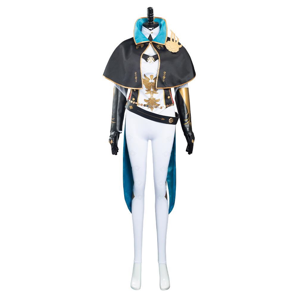   Cosplay Jean Gunnhildr Uniform Costume Halloween Carnival Top Pants Props Outfits