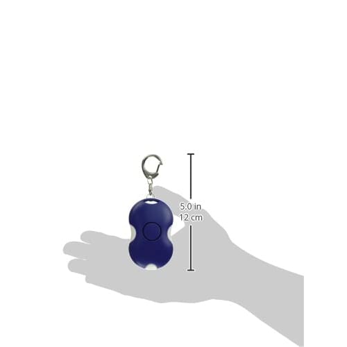 ELPA Security Alarm Nigiri Security Buzzer Approx. 95dB (1m Ahead, Initial Battery) Approx. 32g (including Battery and Mounting Band) Blue AKB-207(BL)