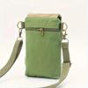 Canvas Canvas Light Shoulder Bag Shoulder Solid Color Crossbody Canvas Bag  Female Lady Girl