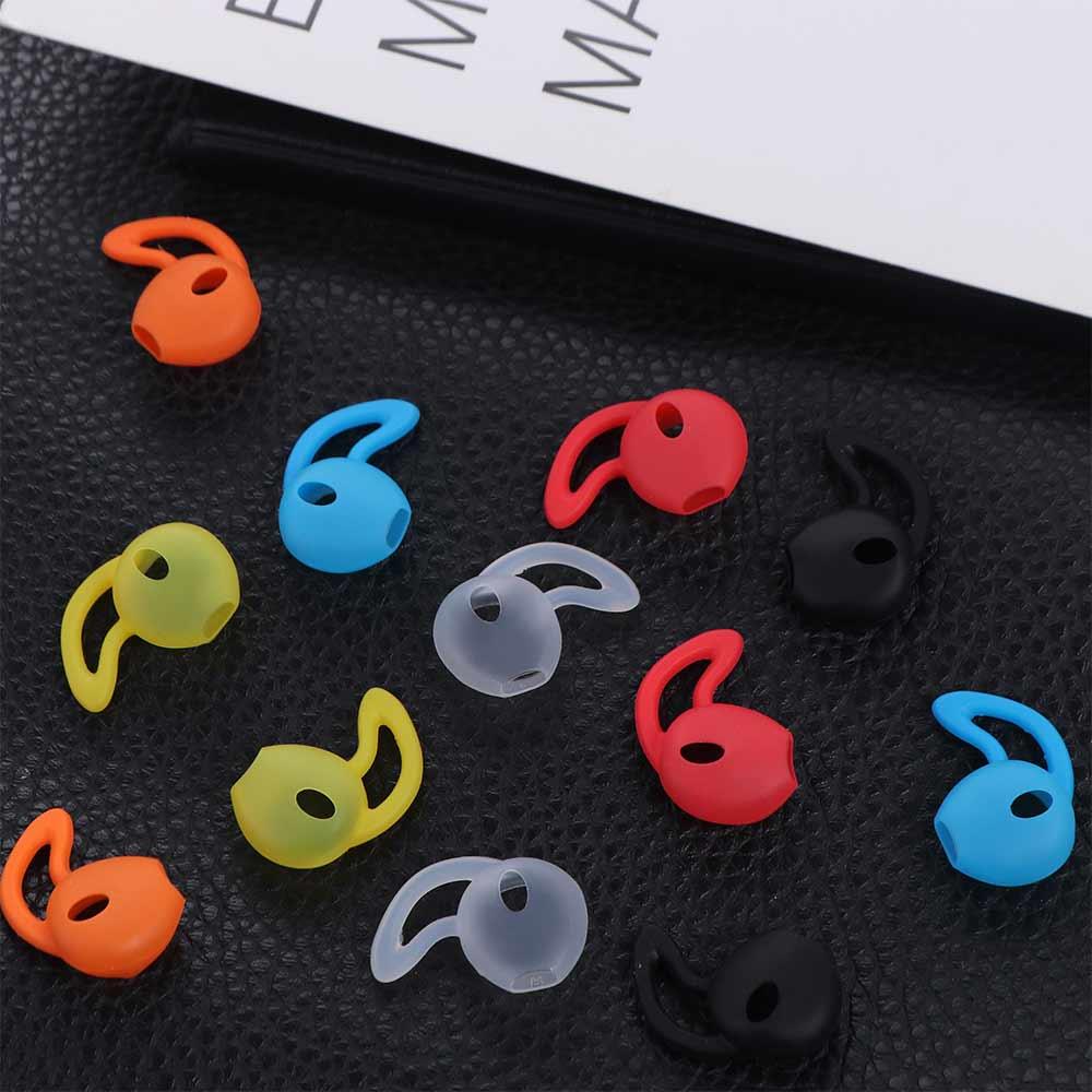 1 Pair Silicone Silicone Earbud Covers Prevent Falling Off Earphone Holder   Body Building