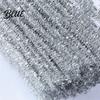 Colorful Fuzzy Sticks Crafts Flexible 100Pcs Pipe Glitter for Kids Cleaners Art Chenille Stems Shiny Stem Wire Decorations Christmas
