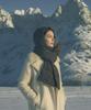 Keulaunguseu Hotel Collection Hooded Goose Down Scarf Balaclava