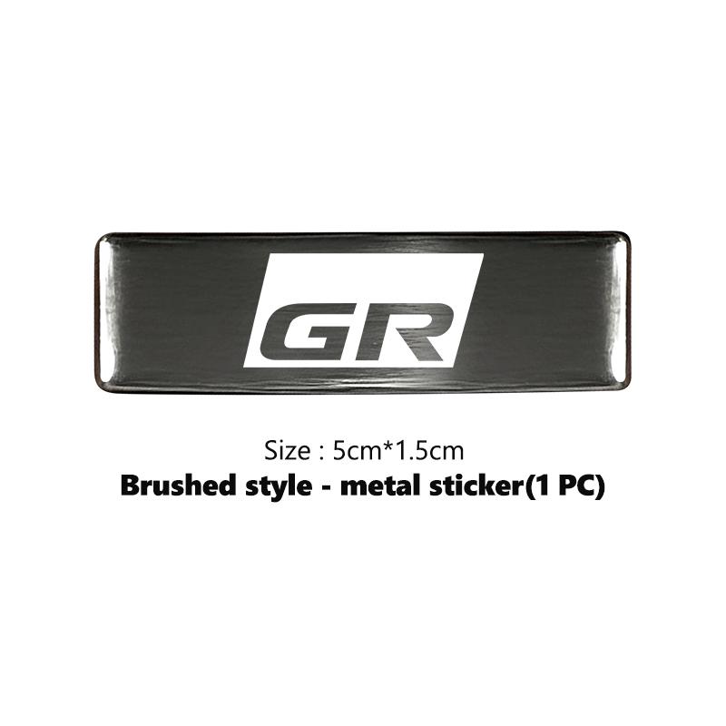 Car Body Sticker Badge Auto Styling Decoration Accessories For S0 Camry Highlander C-HR Hilux Vios Rav4 Prius Yaris TRD JH0