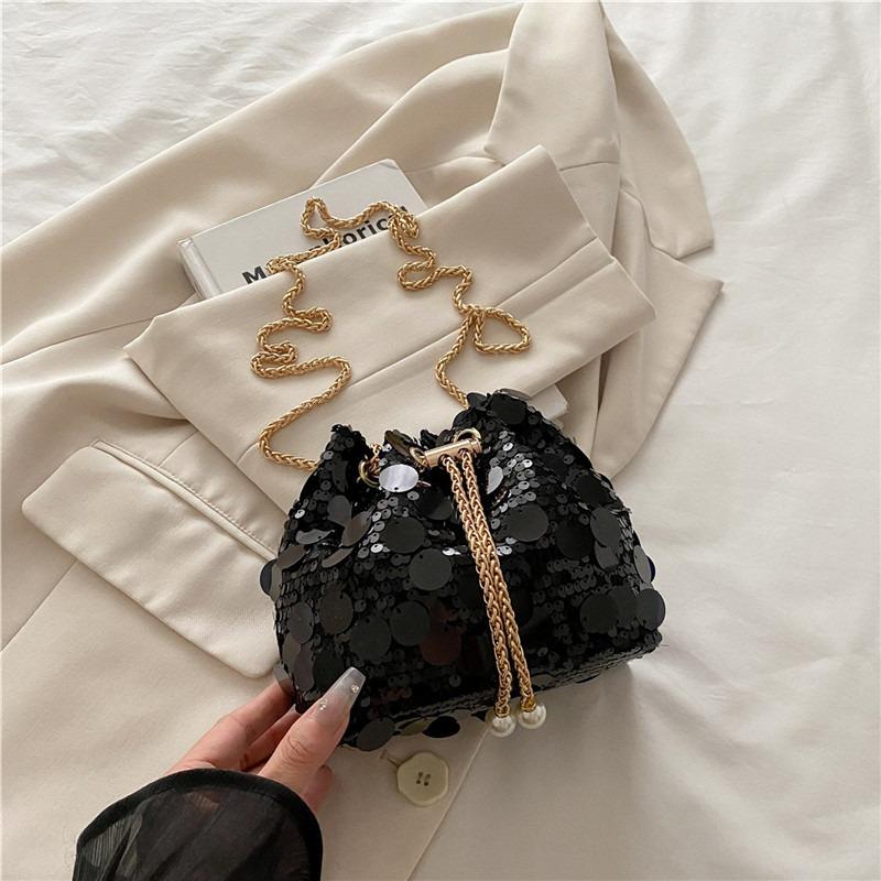 

Today s popular bucket bag women s new fashion messenger bag women s chain shoulder bag women s