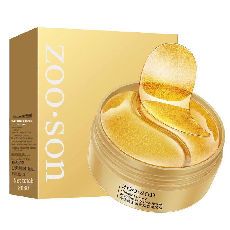 Zuoxiang 24K Gold Caviar Eye Patch: Hydrating & Moisturizing Eye Care.