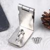 1 Set Stainless Steel Padlock Clasp Gate Hasp Staple Door 90 Degrees Latches Lock Shed Latch Household Burglar-Proof Hardware