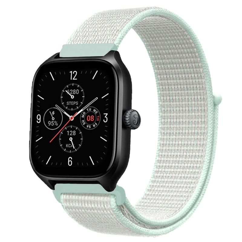 20mm 22mm Nylon Bandje voor Amazfit Balance 2 1/GTR 4 3 Pro 47mm/Bip 6 5 Sport Horlogeband Correa voor Amazfit Active 2/GTS 4 3 Riem