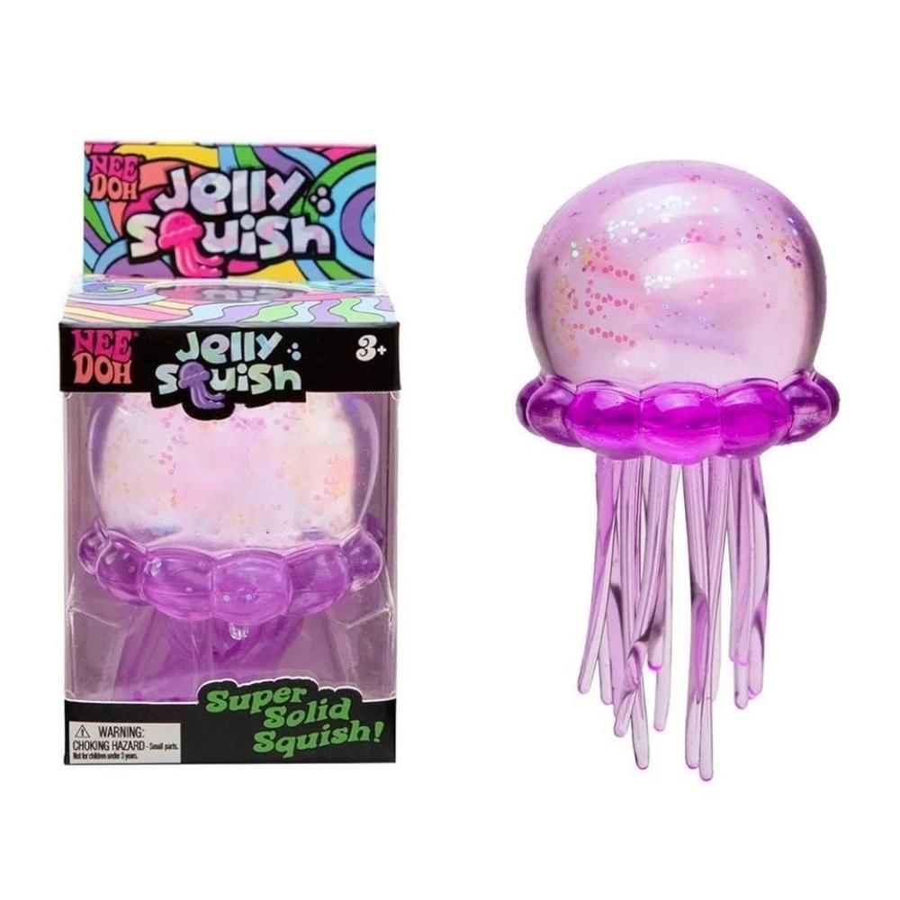 Medusa Glitterata Giocattolo da Spremere Non Tossico Morbida Pallina Antistress Giocattolo Decompressione Carino per Bomboniere Feste Regali di Compleanno Bambini