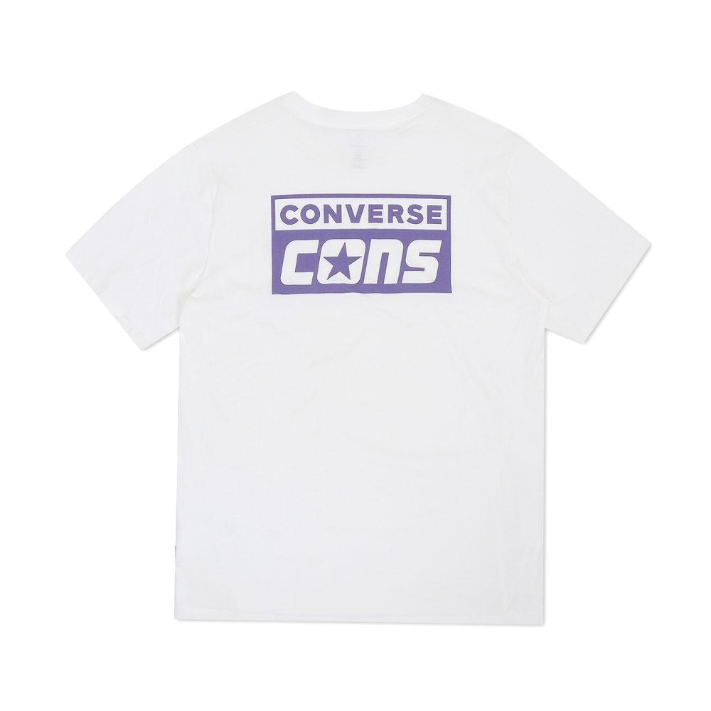 Converse CONS TEE T Shirt Men's White 10021134-A08