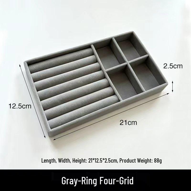 Schmuckaufbewahrungsbox & Schreibtisch-Organizer für Make-up, Ohrringe, Armbänder, Ringe