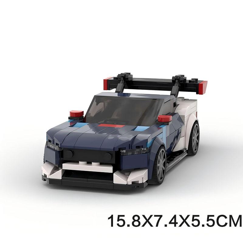 M Building Block Car Ford Mustang Boy Assembled Building Block Compatible Diy Speed Car Model