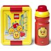 LEGO Lunch Set Iconic Junior 17 X 13,5 Cm Pp Rouge/jaune 2-pièces