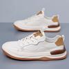High Quality Man Luxury Designers Outdoor Sneakers Fashion Comfy Casual Leather Walking Shoes Antiskid Flat Tenis Masculino Shoe