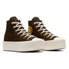Converse Chuck Taylor All Star Versatile Comfortable Non-Slip Shock Absorbing High-Top Skate Shoes Women Sneakers Brown A07203C