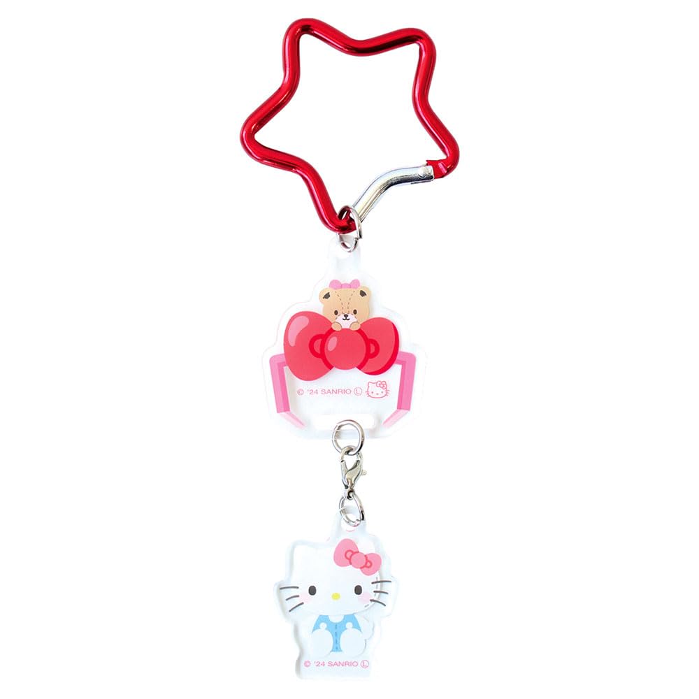 Tees Factory Sanrio Characters Swaying Crane Keychain Hello Kitty H47 X W41 X D3mm (SR-5546479KT)