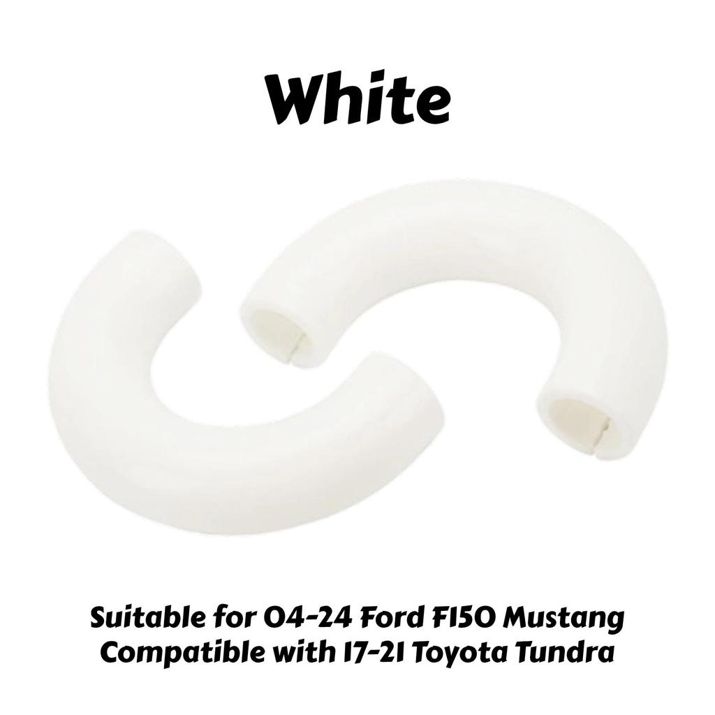 2 szt. Osłony haków holowniczych Osłona haka holowniczego Części zamienne Silikonowe dla Forda F150 2004-2025, Dodge RAM 1500 2019-2025 Czerwony Biały Niebieski