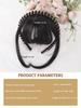 Stirnband Pony Synthetischer Pony Haarverlängerung Falscher Pony Clip-on für Frauen