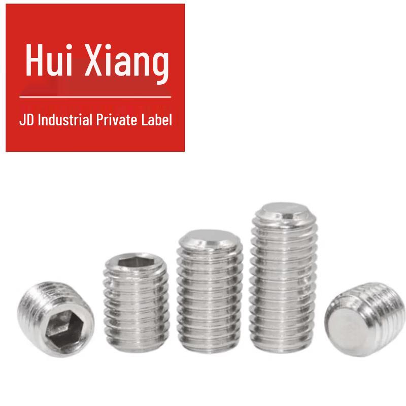 Stainless Steel A2-70 DIN 913 Hex Socket Flat Point Set Screw