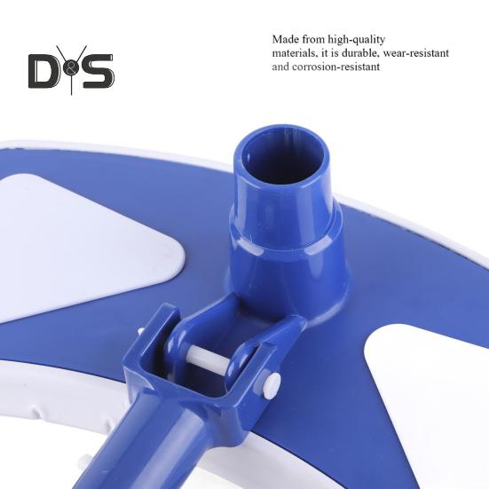 Perie de piscină cu port de aspirație sigur Design ergonomic Perie de piscină de calitate profesională Instrument de întreținere a piscinei Accesoriu de curățare