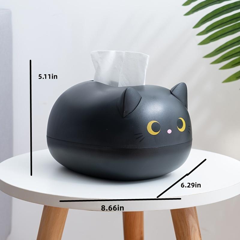 1pc Adorable Cat Tissue Box Kitchen Paper Storage Container Cartoon Toilet Paper Holder
