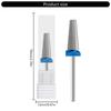 Practical Tungsten Steel Nail Care Drill Head Home and Salon Manicure Accessory for Trimming Grinding Polishing