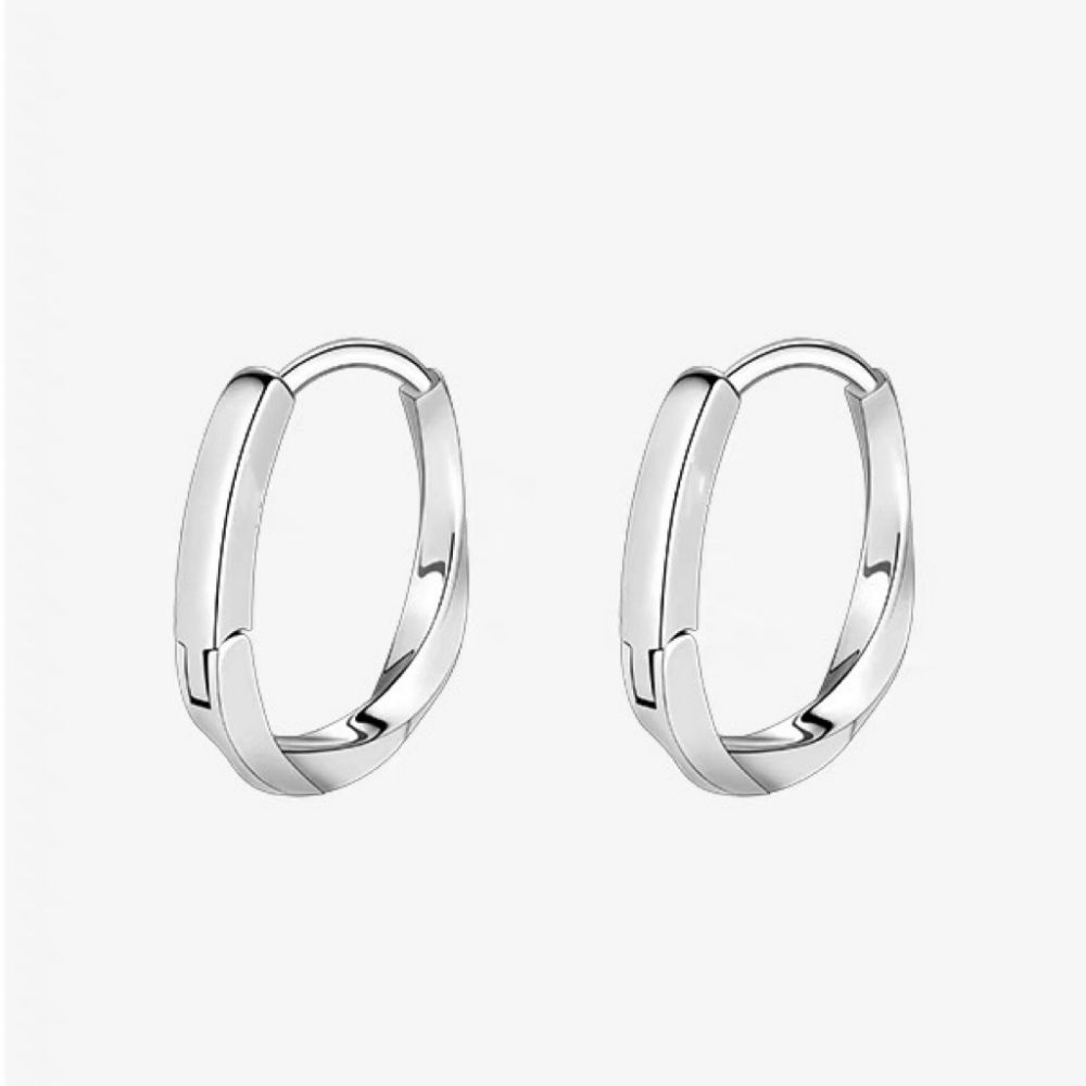 Minimalistisch Nieuw Hete Verkoop Trendy Verguld Goudkleurig Cirkel Oorbellen voor Vrouwen Oorring Oorring Klassieke Sieraden