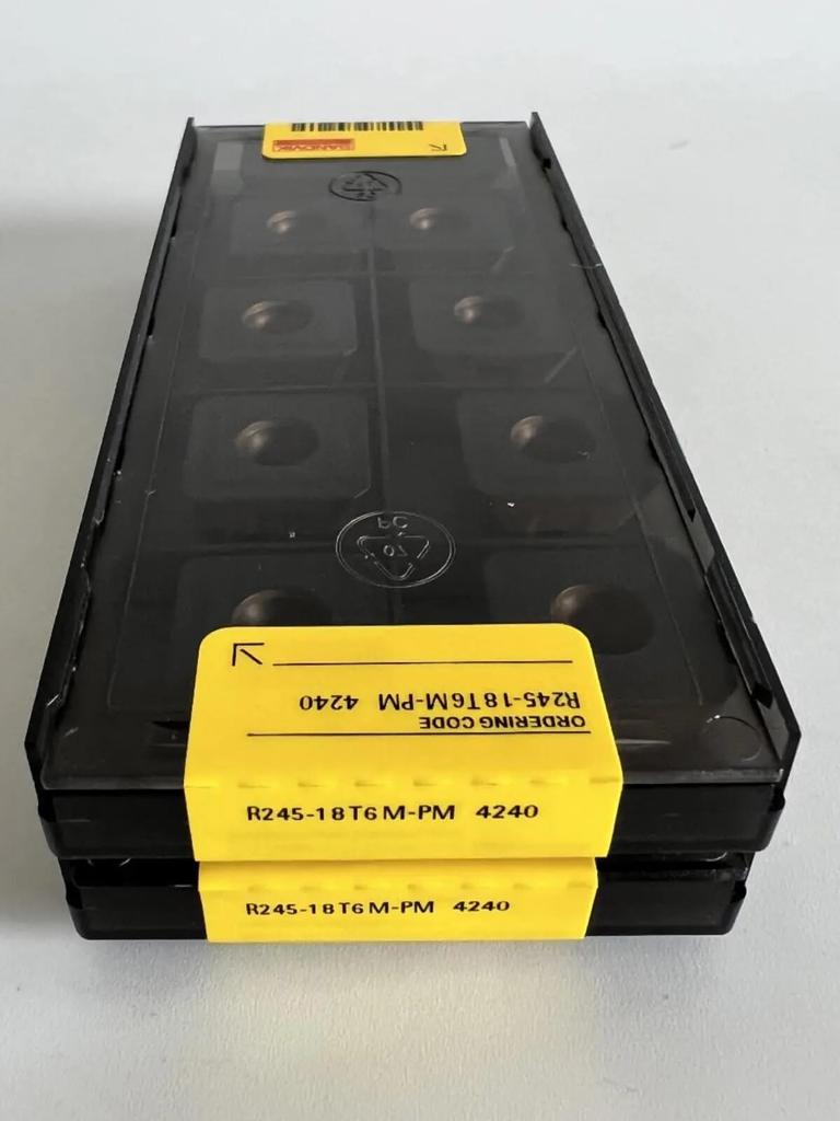 Original Sandvik / R245-18T6M-PM 4240 / CNC Lathe Carbide Blade 10 PCS