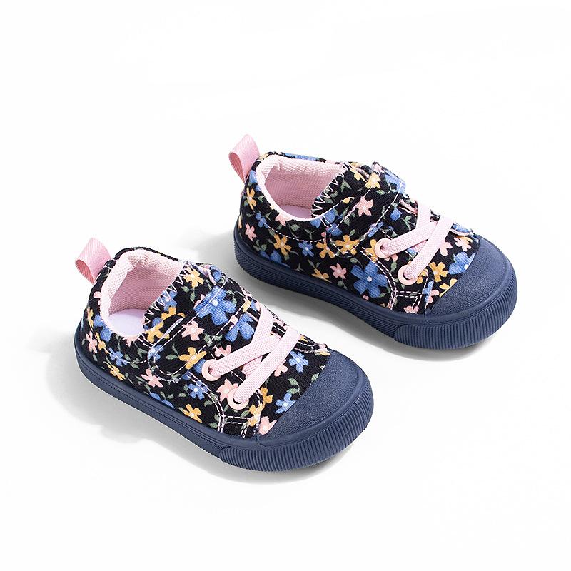 

Anti-slip Shoes, Casual Canvas Shoes, Soft Sole, Girls Shoes 20 чёрный