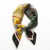 Luxury Scarves 70X70cm Print Square Silk Scarf Women Four Seasons Fashion Shawls Kerchief Bandanna Sunscreen Foulard Hair Band
