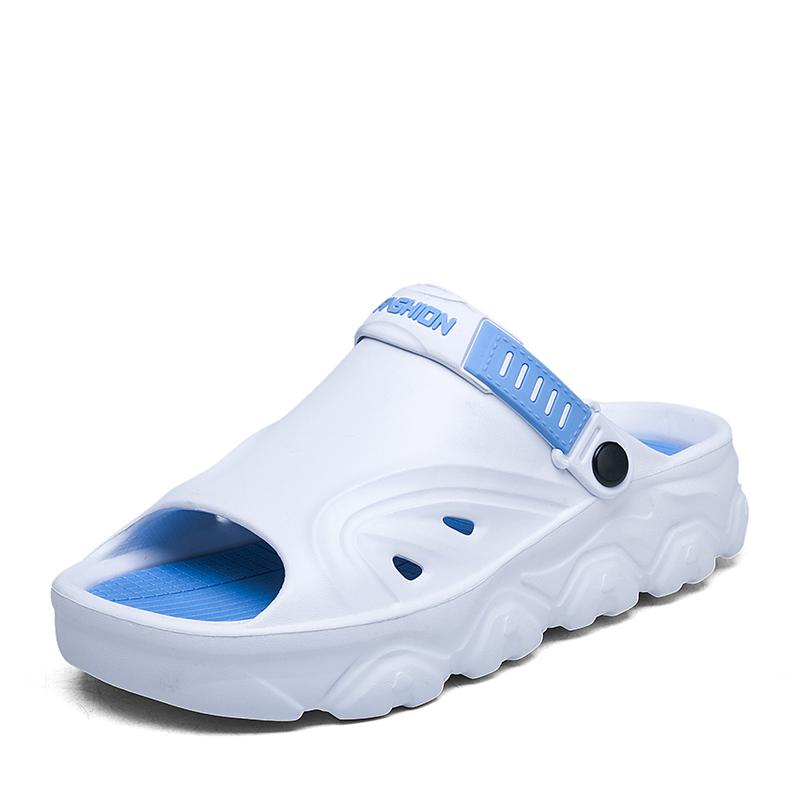 New men's sandals big size thick-soled lightweight slippers men's fashionable casual sports sandals breathable beach shoes men