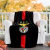 1pc B-Benfica Theme Blanket - Digital Print, Polyester, Cozy for All Seasons, Perfect for Outdoor, and Travel