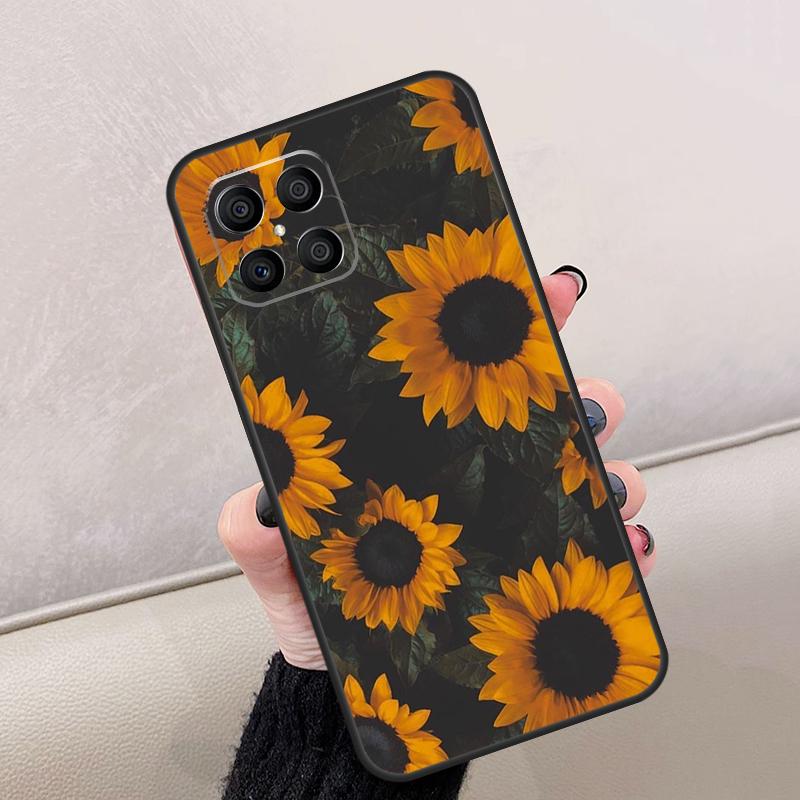 Sunny Sunflower For Honor Magic 7 Lite 5 6 8 Pro Case For Honor Win RT X9d X9b X9a X9c X8c X8b 200 400 70 90