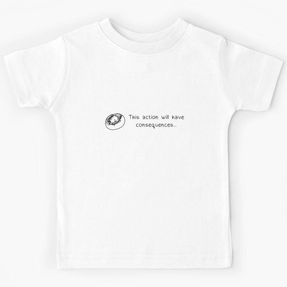 Bagel - This action will have consequences - Spider-Man: Across the Spider-Verse Kids T-Shirt 150