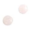 Les Trésors De Lily [N6883] - Pink 'Crystal Balls' Silver Earrings - 6 Mm